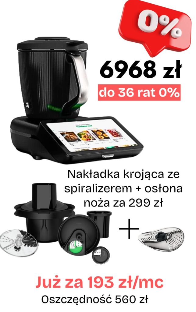 aktualna promocja na thermomix tm7 z nakładką krojącą